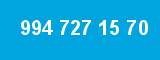994 727 15 70